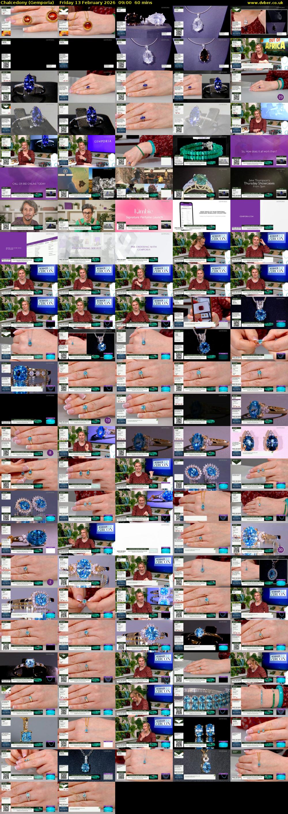 Chalcedony (Gemporia) Friday 13 February 2026 09:00 - 10:00