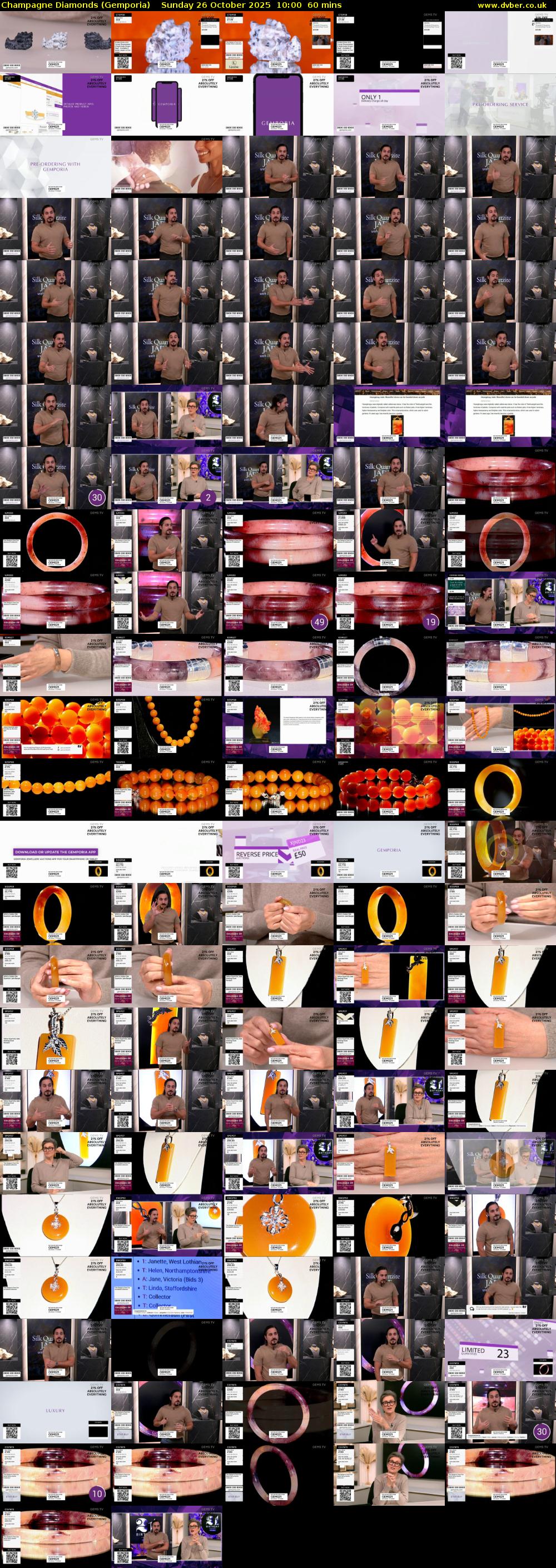 Champagne Diamonds (Gemporia) Sunday 26 October 2025 10:00 - 11:00