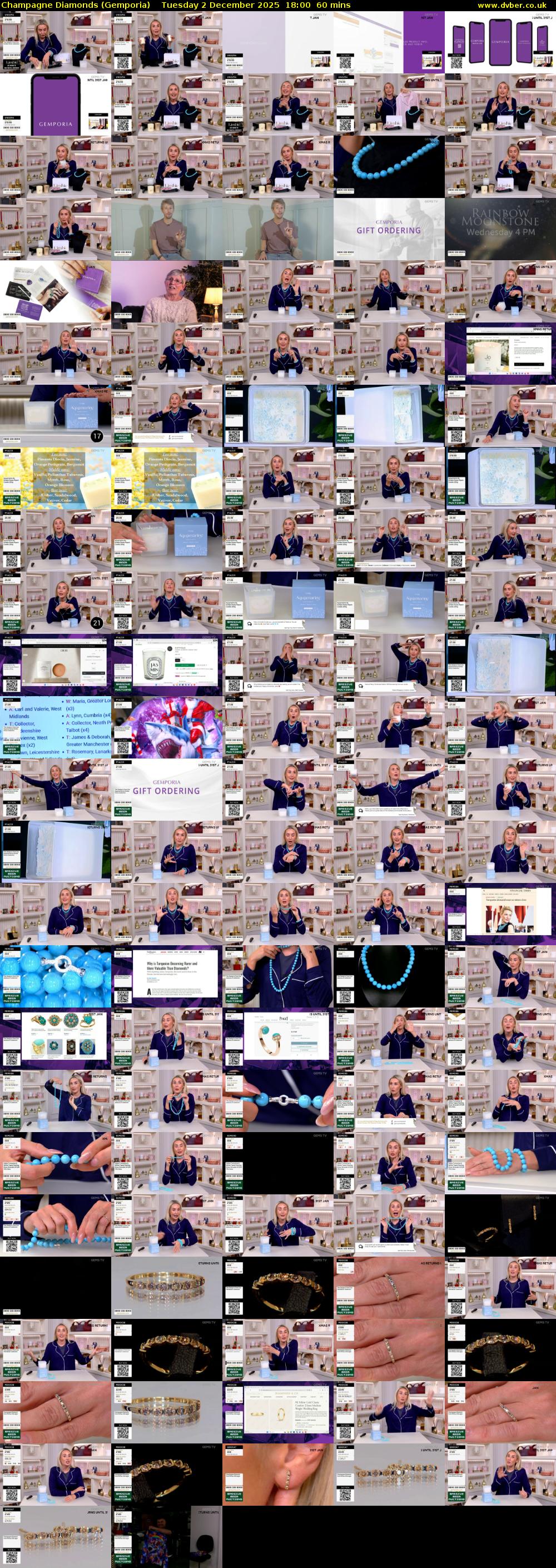 Champagne Diamonds (Gemporia) Tuesday 2 December 2025 18:00 - 19:00