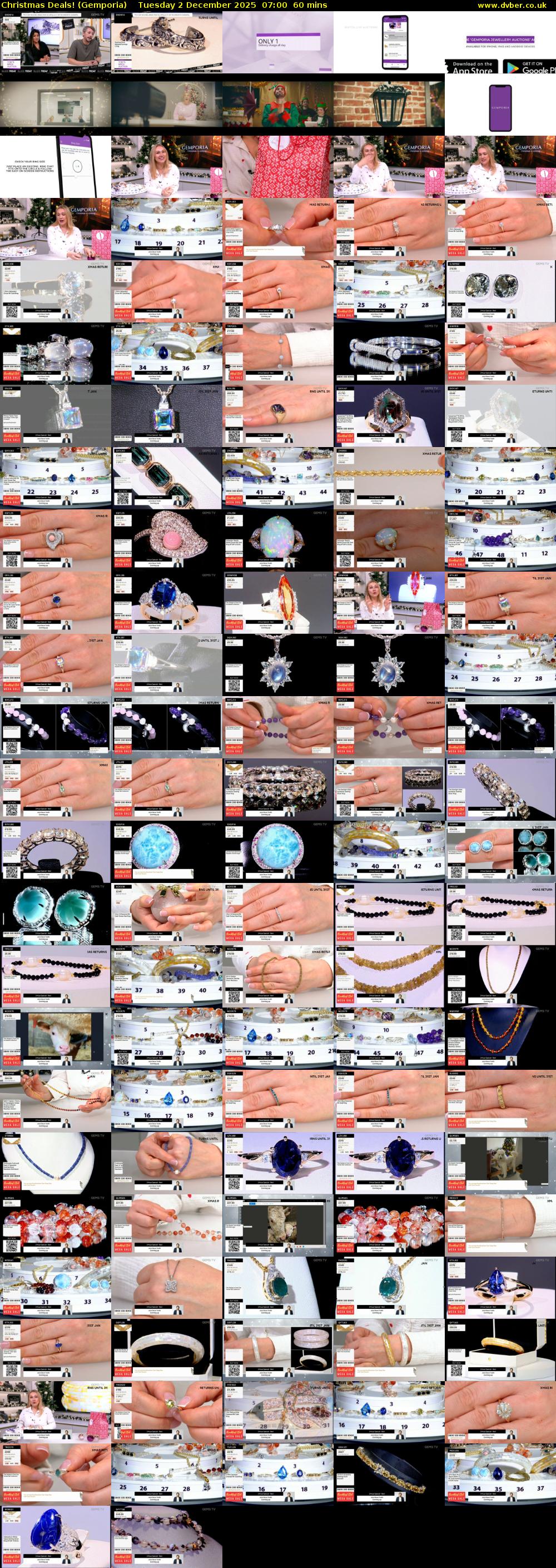Christmas Deals! (Gemporia) Tuesday 2 December 2025 07:00 - 08:00