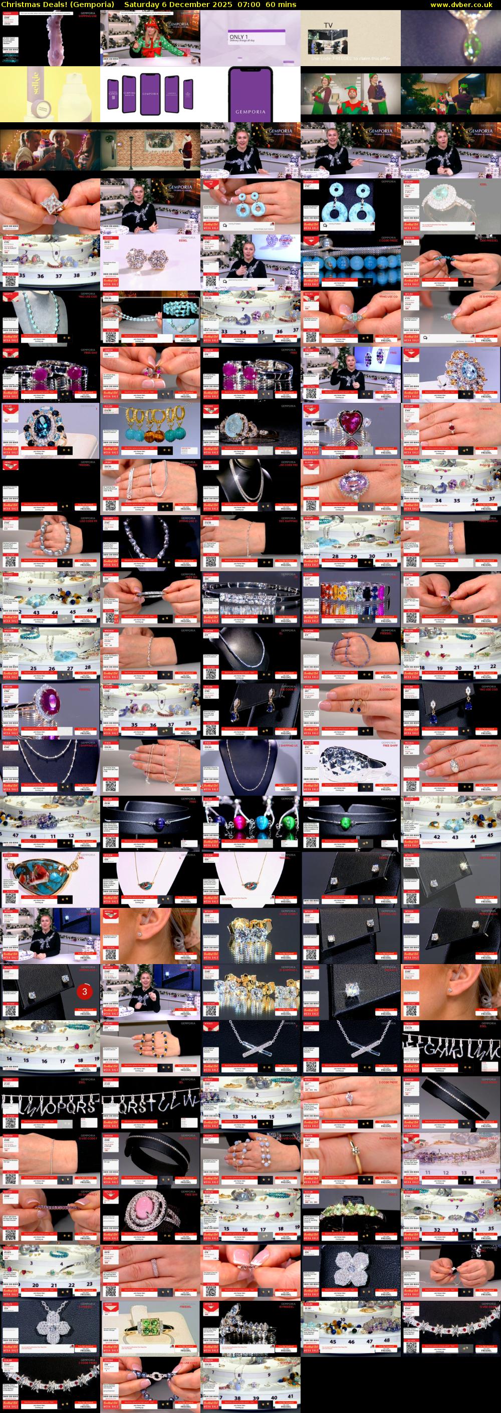 Christmas Deals! (Gemporia) Saturday 6 December 2025 07:00 - 08:00