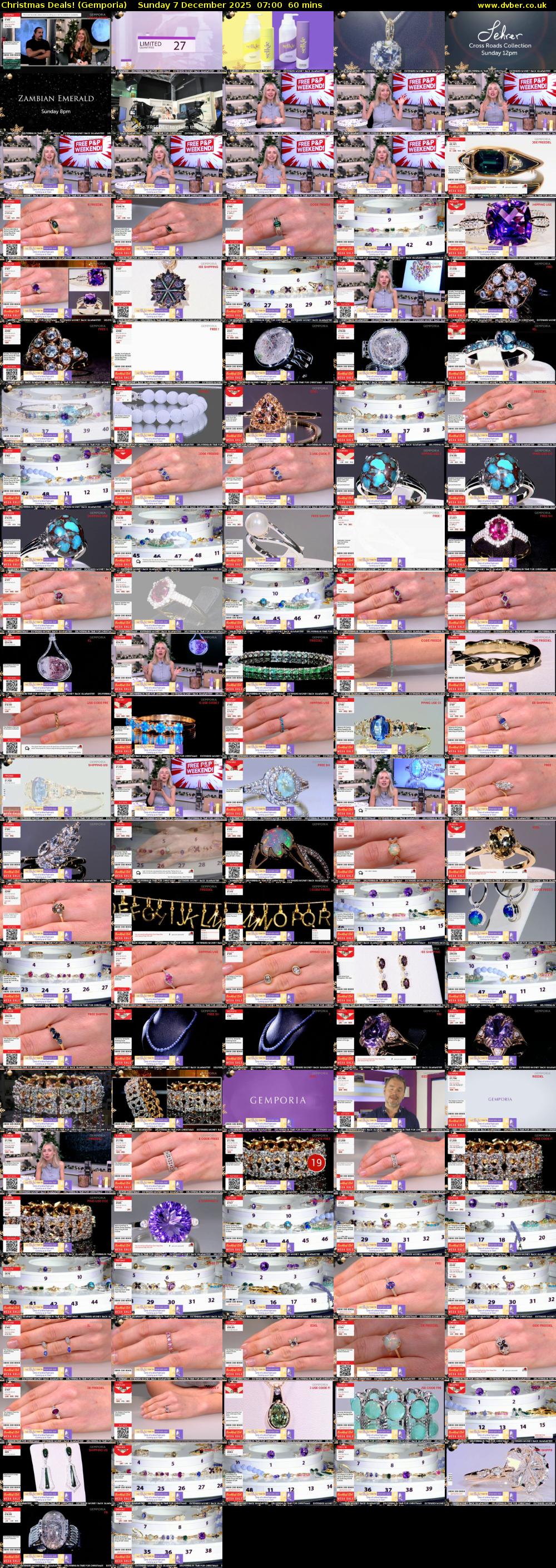 Christmas Deals! (Gemporia) Sunday 7 December 2025 07:00 - 08:00