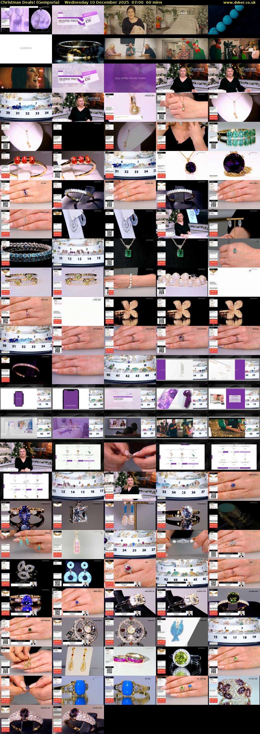 Christmas Deals! (Gemporia) Wednesday 10 December 2025 07:00 - 08:00