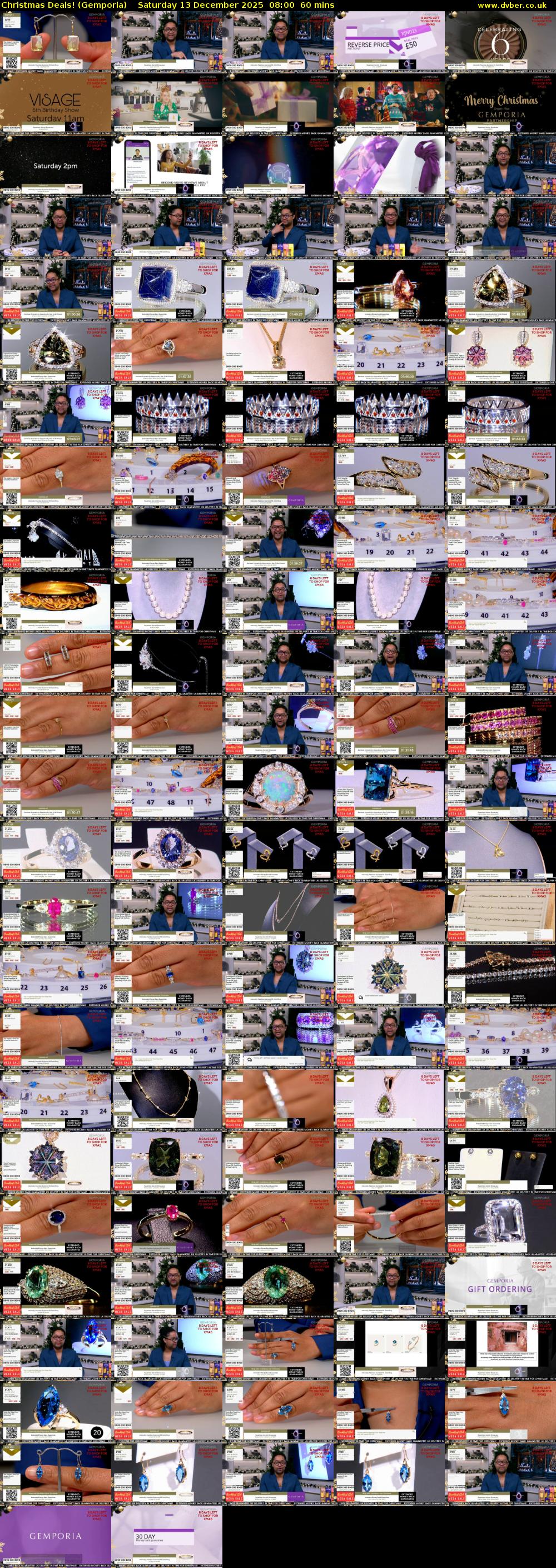 Christmas Deals! (Gemporia) Saturday 13 December 2025 08:00 - 09:00