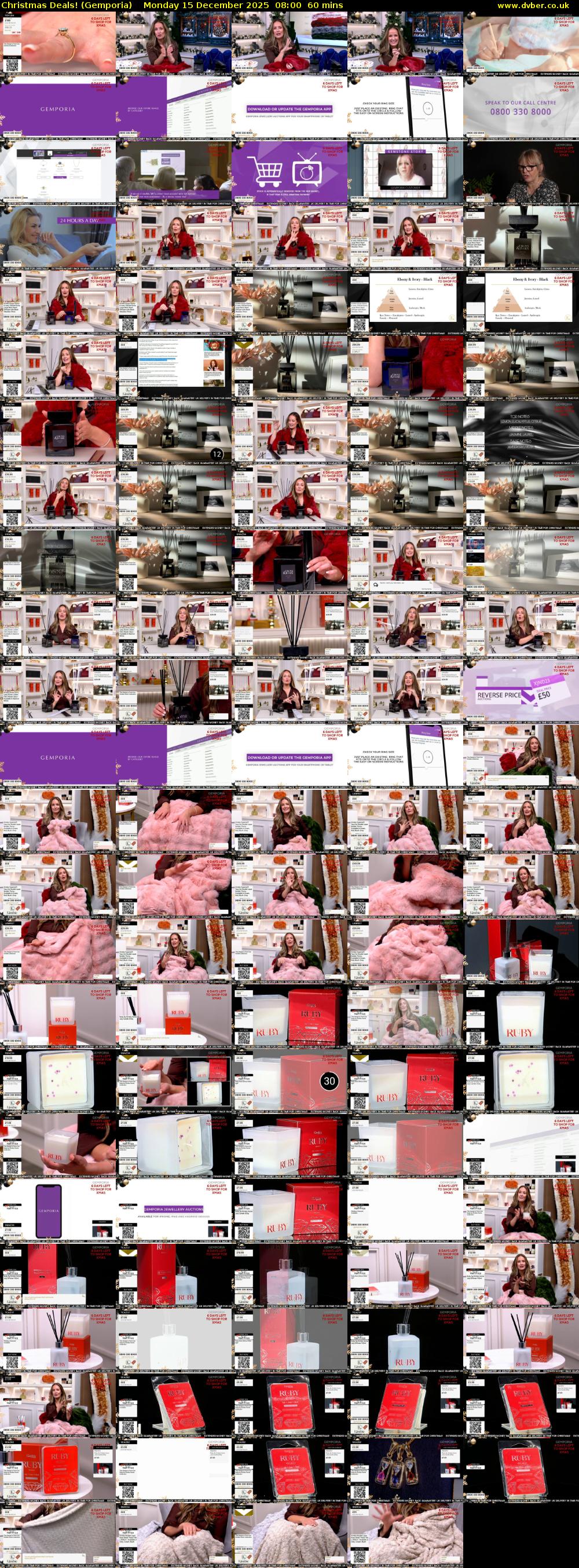 Christmas Deals! (Gemporia) Monday 15 December 2025 08:00 - 09:00