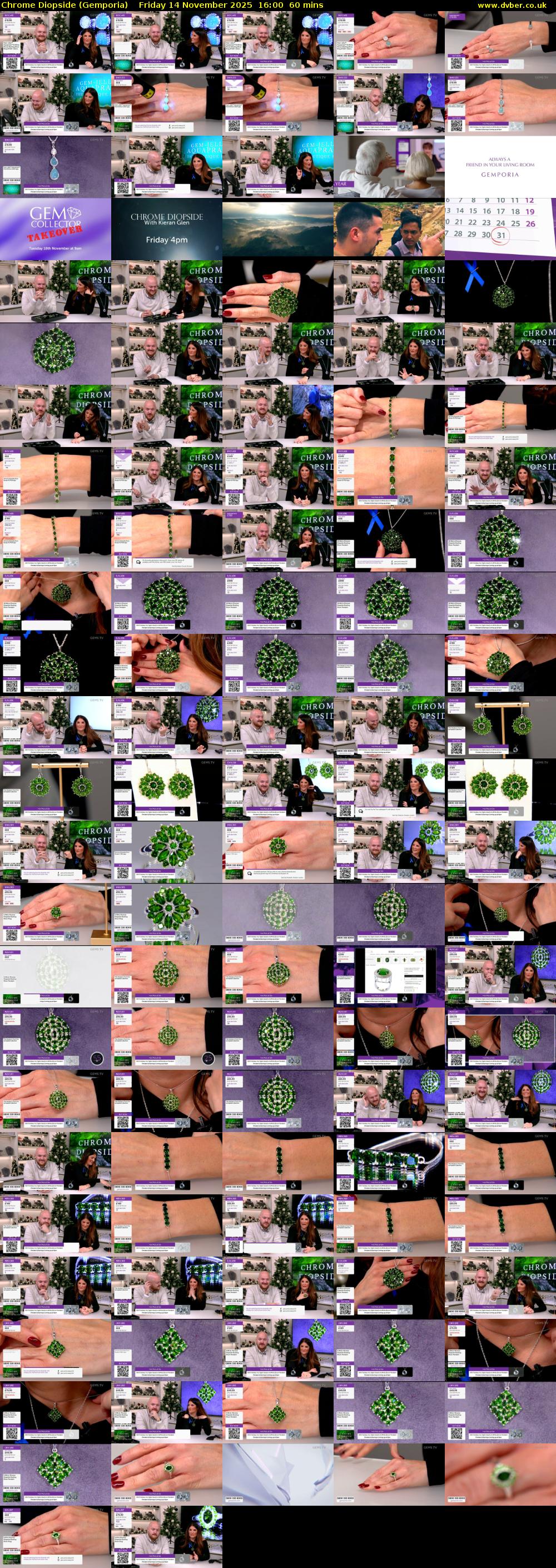 Chrome Diopside (Gemporia) Friday 14 November 2025 16:00 - 17:00