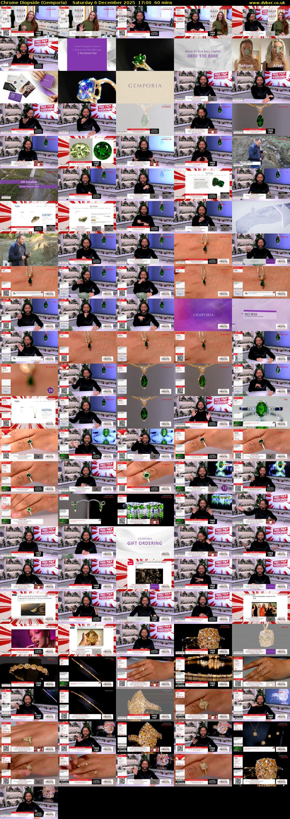 Chrome Diopside (Gemporia) Saturday 6 December 2025 17:00 - 18:00