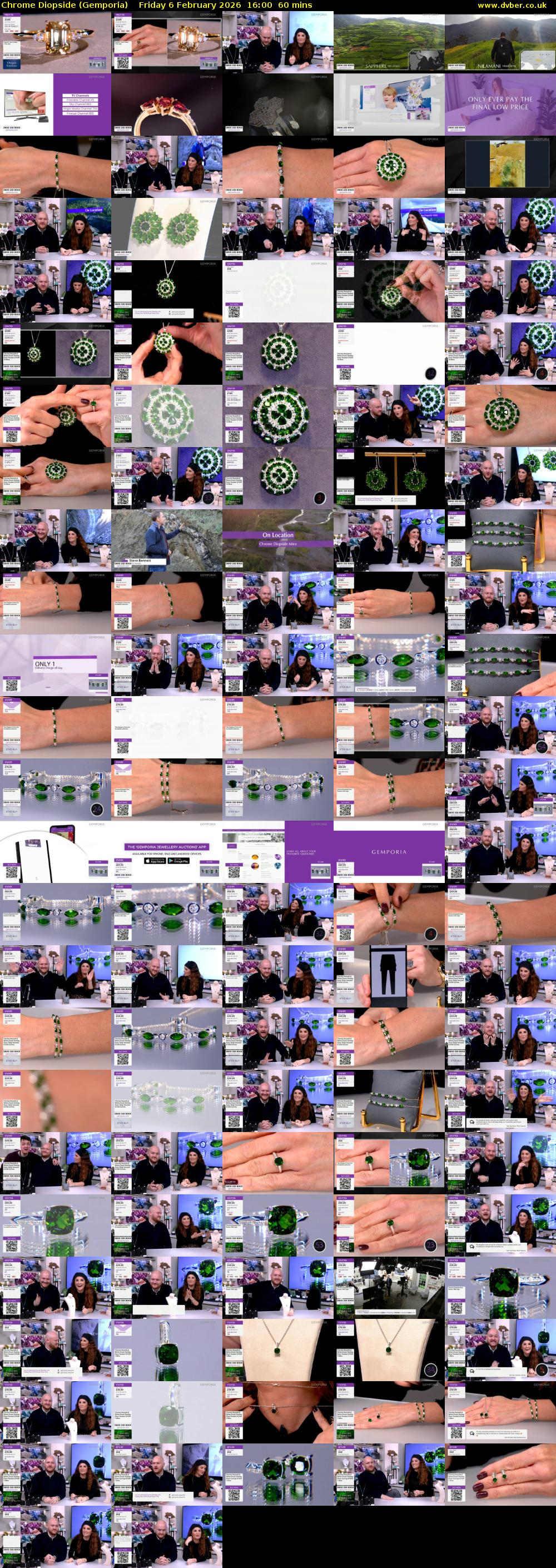 Chrome Diopside (Gemporia) Friday 6 February 2026 16:00 - 17:00