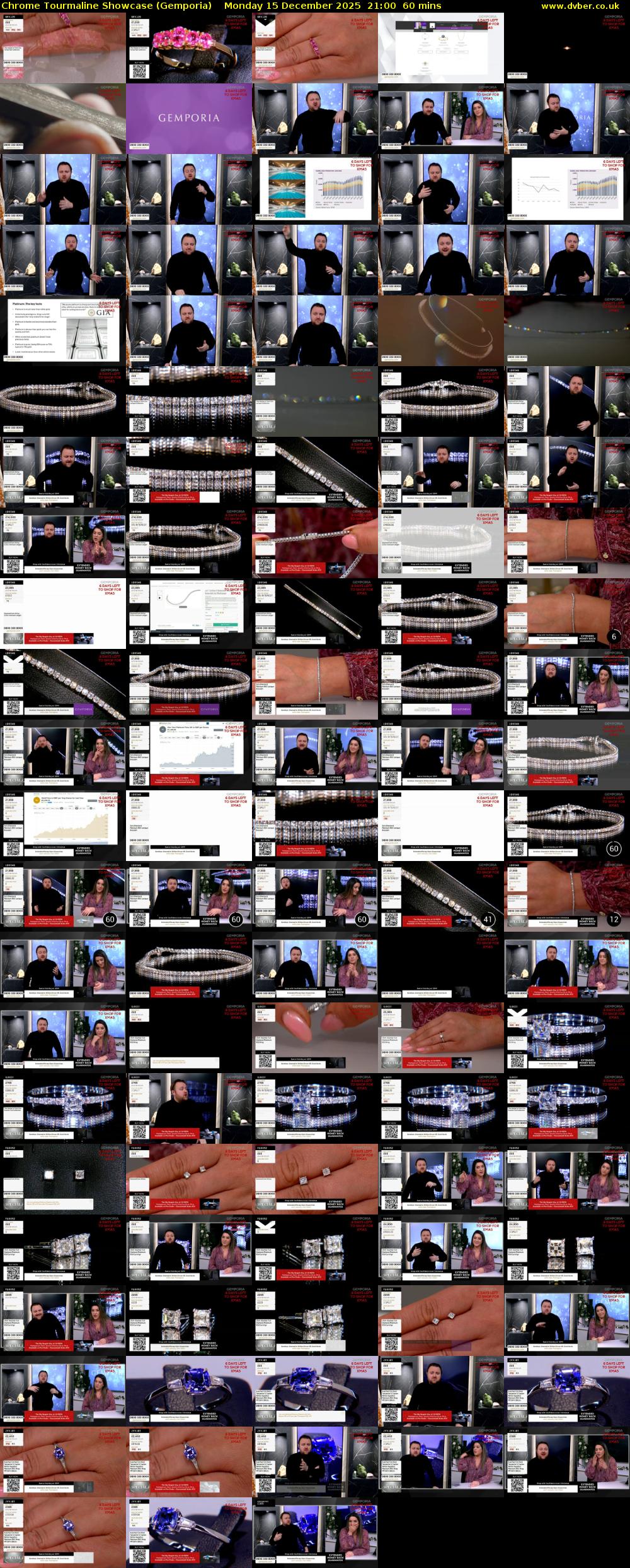 Chrome Tourmaline Showcase (Gemporia) Monday 15 December 2025 21:00 - 22:00