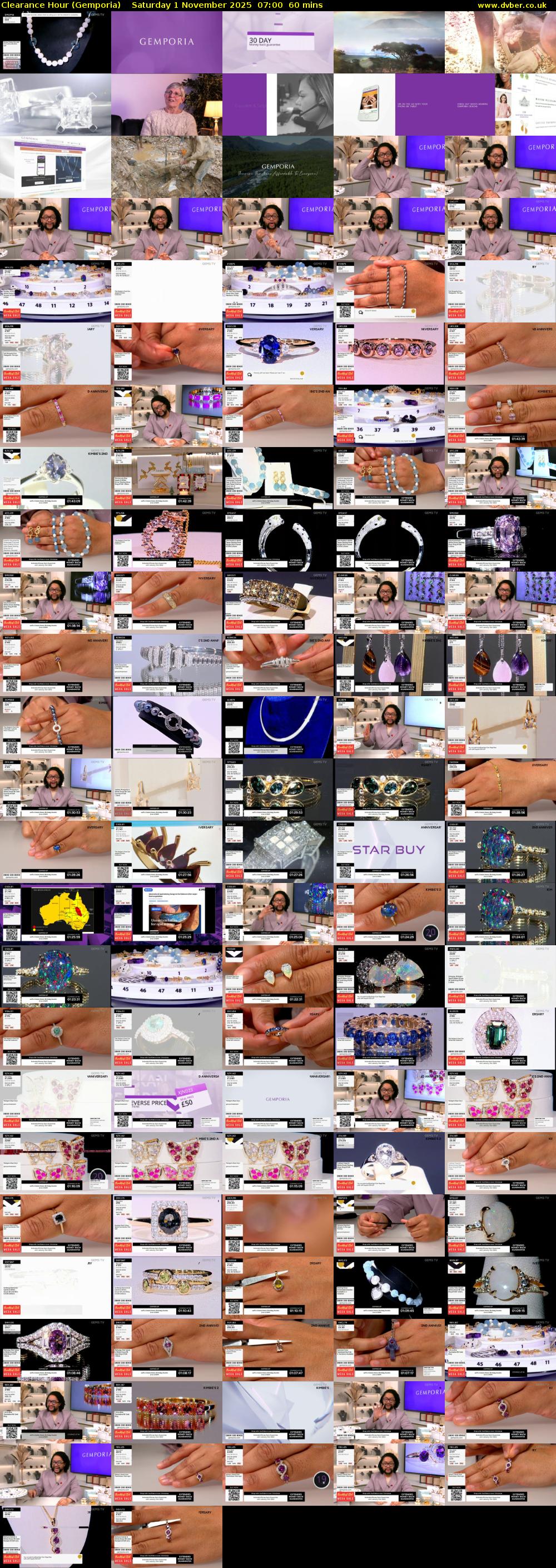 Clearance Hour (Gemporia) Saturday 1 November 2025 07:00 - 08:00