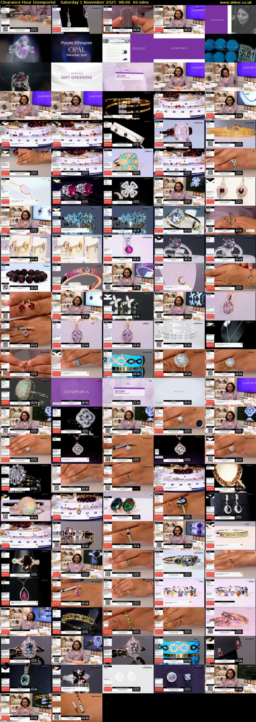 Clearance Hour (Gemporia) Saturday 1 November 2025 08:00 - 09:00