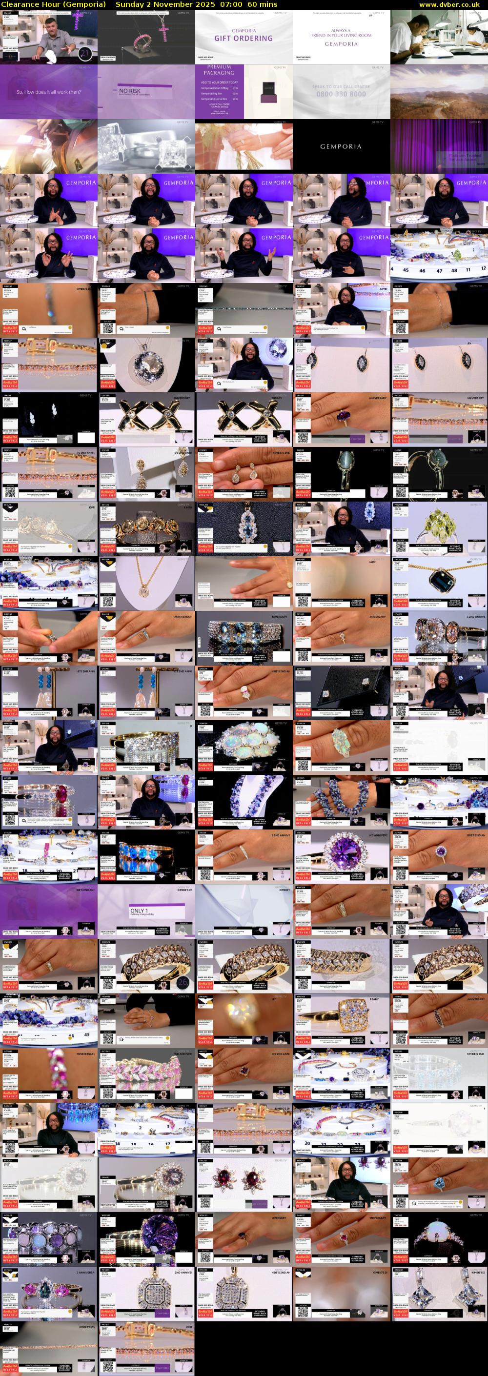 Clearance Hour (Gemporia) Sunday 2 November 2025 07:00 - 08:00