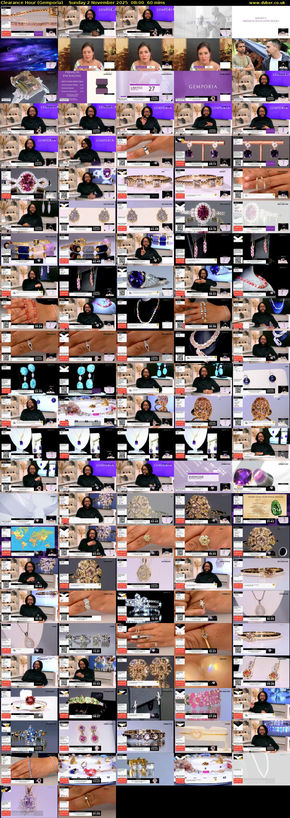 Clearance Hour (Gemporia) Sunday 2 November 2025 08:00 - 09:00