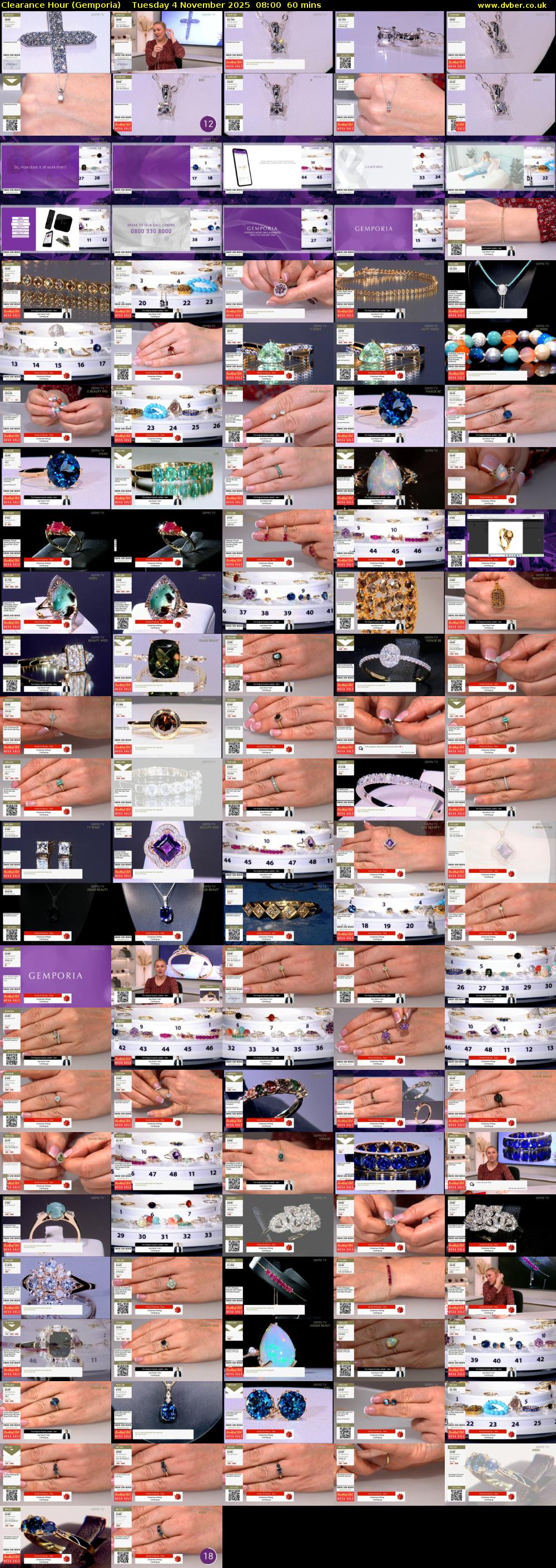 Clearance Hour (Gemporia) Tuesday 4 November 2025 08:00 - 09:00