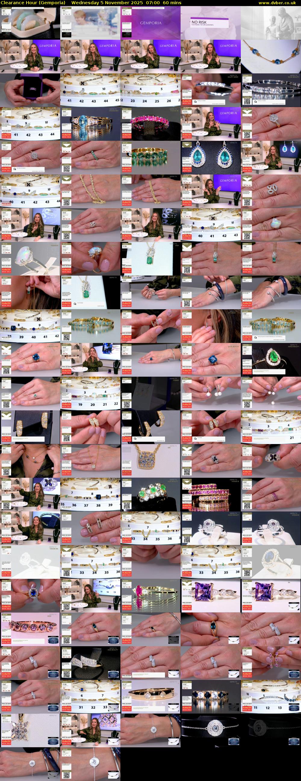 Clearance Hour (Gemporia) Wednesday 5 November 2025 07:00 - 08:00