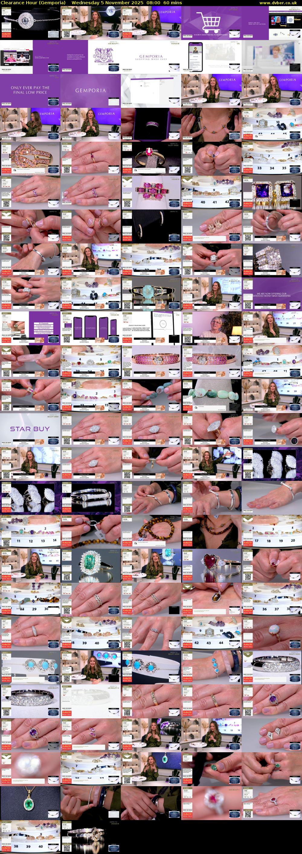 Clearance Hour (Gemporia) Wednesday 5 November 2025 08:00 - 09:00