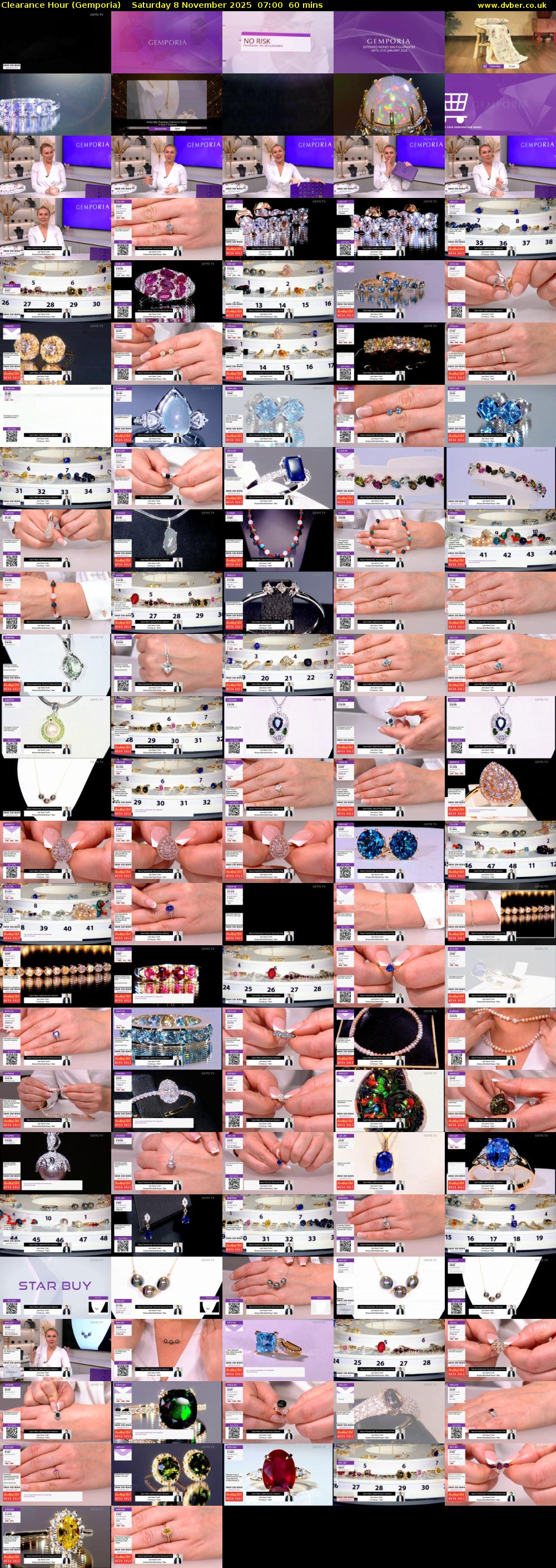 Clearance Hour (Gemporia) Saturday 8 November 2025 07:00 - 08:00