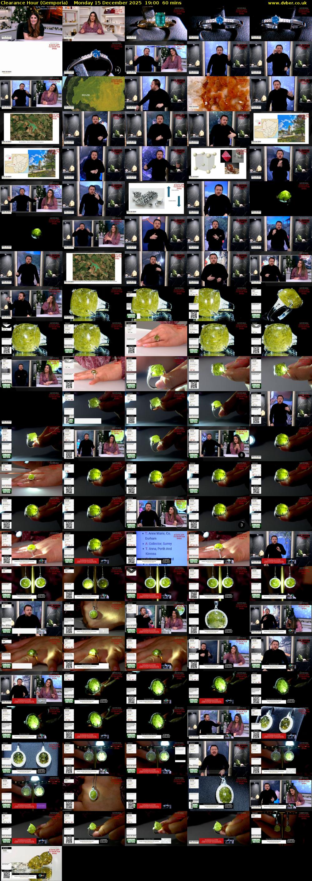 Clearance Hour (Gemporia) Monday 15 December 2025 19:00 - 20:00