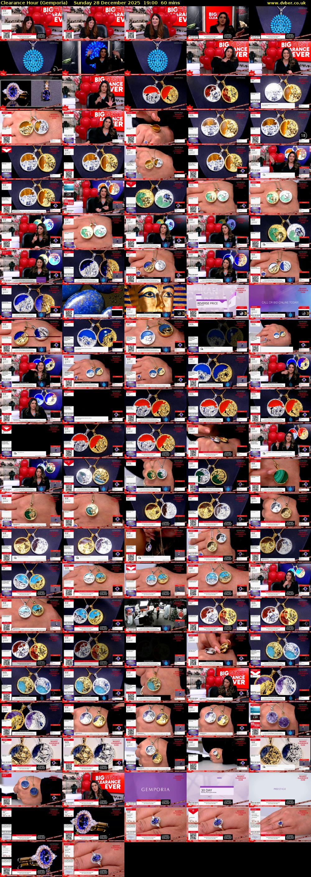 Clearance Hour (Gemporia) Sunday 28 December 2025 19:00 - 20:00