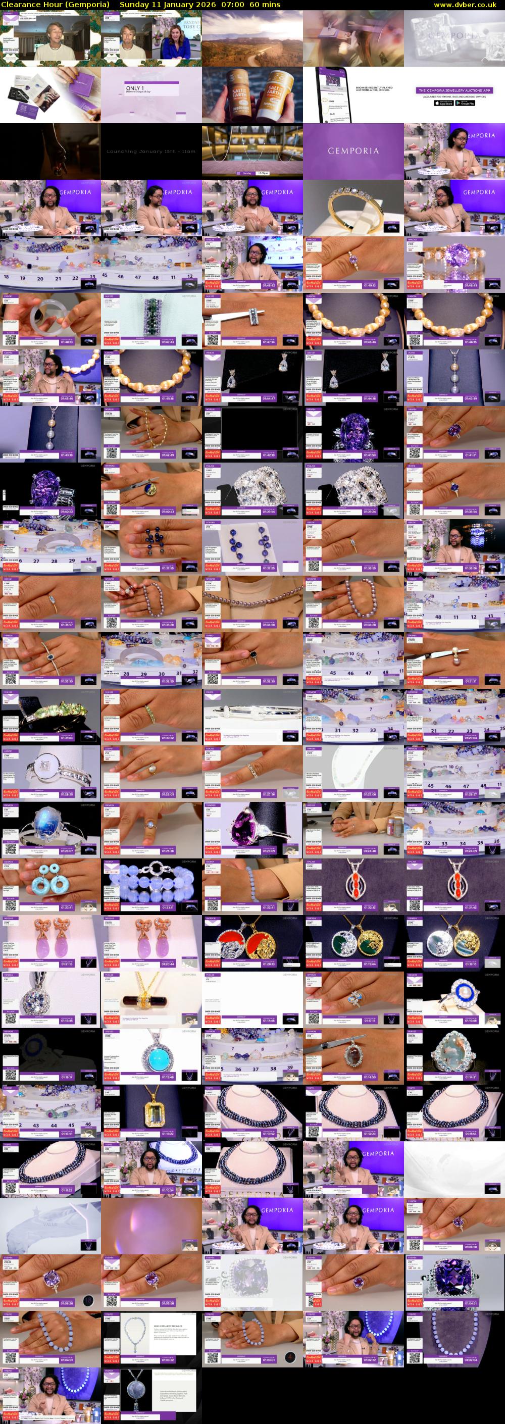 Clearance Hour (Gemporia) Sunday 11 January 2026 07:00 - 08:00