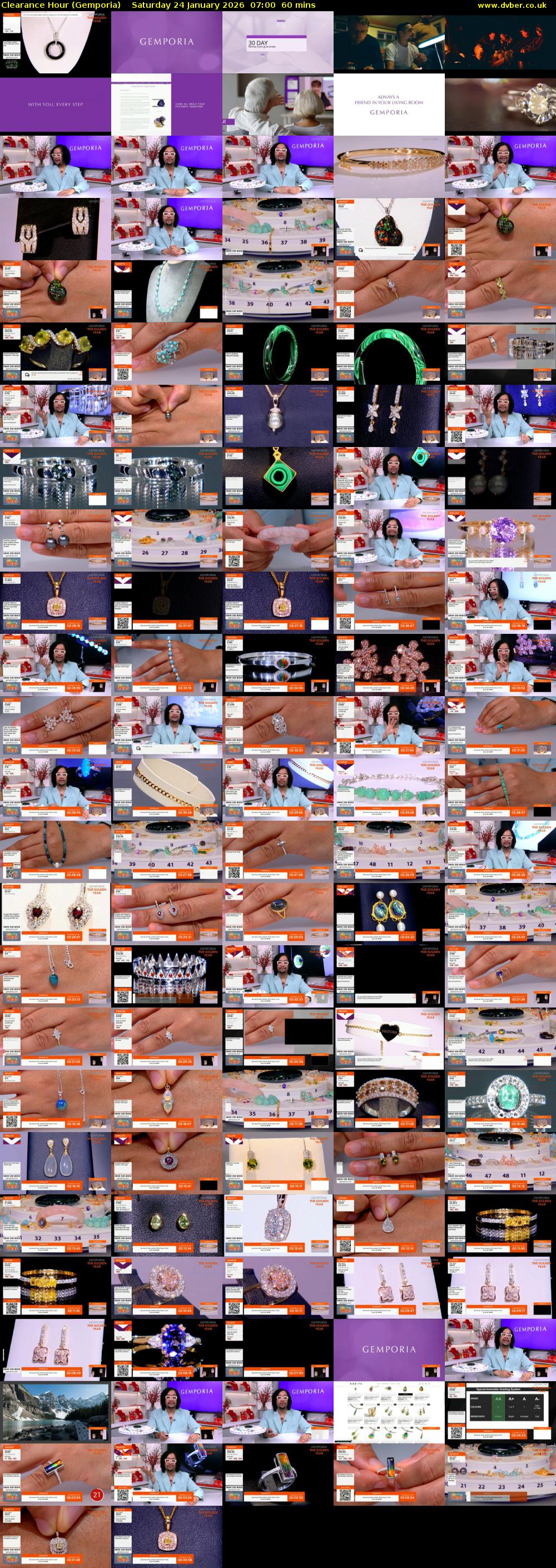 Clearance Hour (Gemporia) Saturday 24 January 2026 07:00 - 08:00