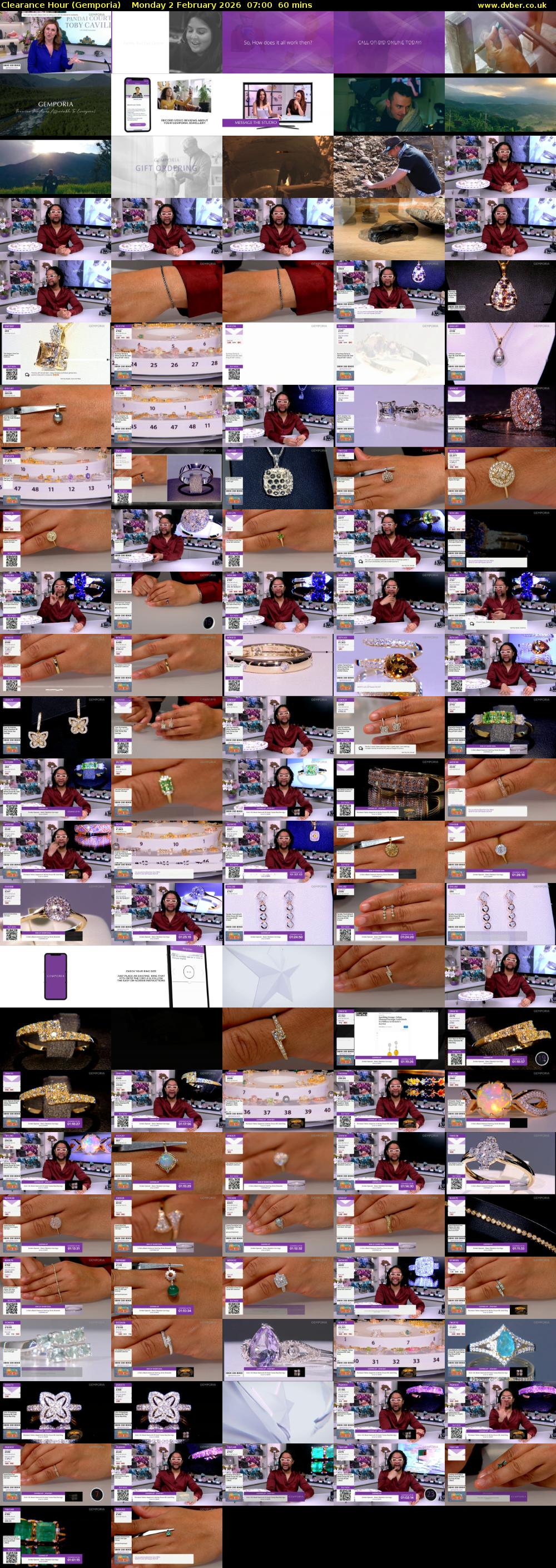 Clearance Hour (Gemporia) Monday 2 February 2026 07:00 - 08:00