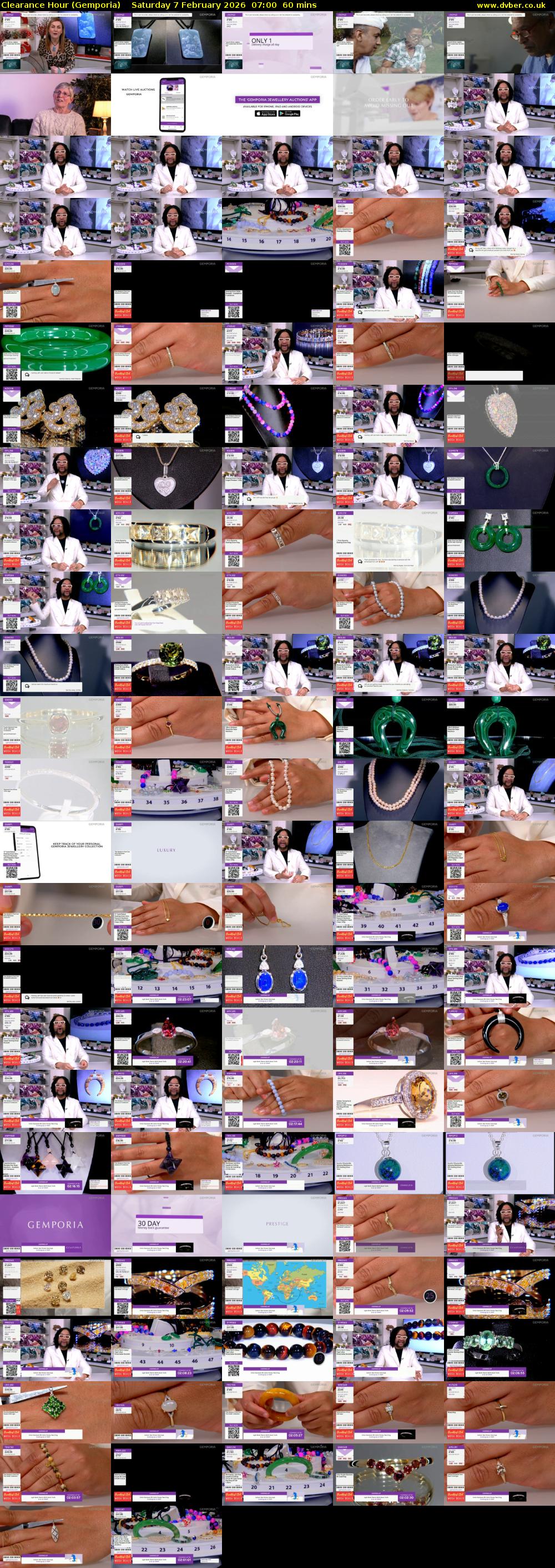 Clearance Hour (Gemporia) Saturday 7 February 2026 07:00 - 08:00