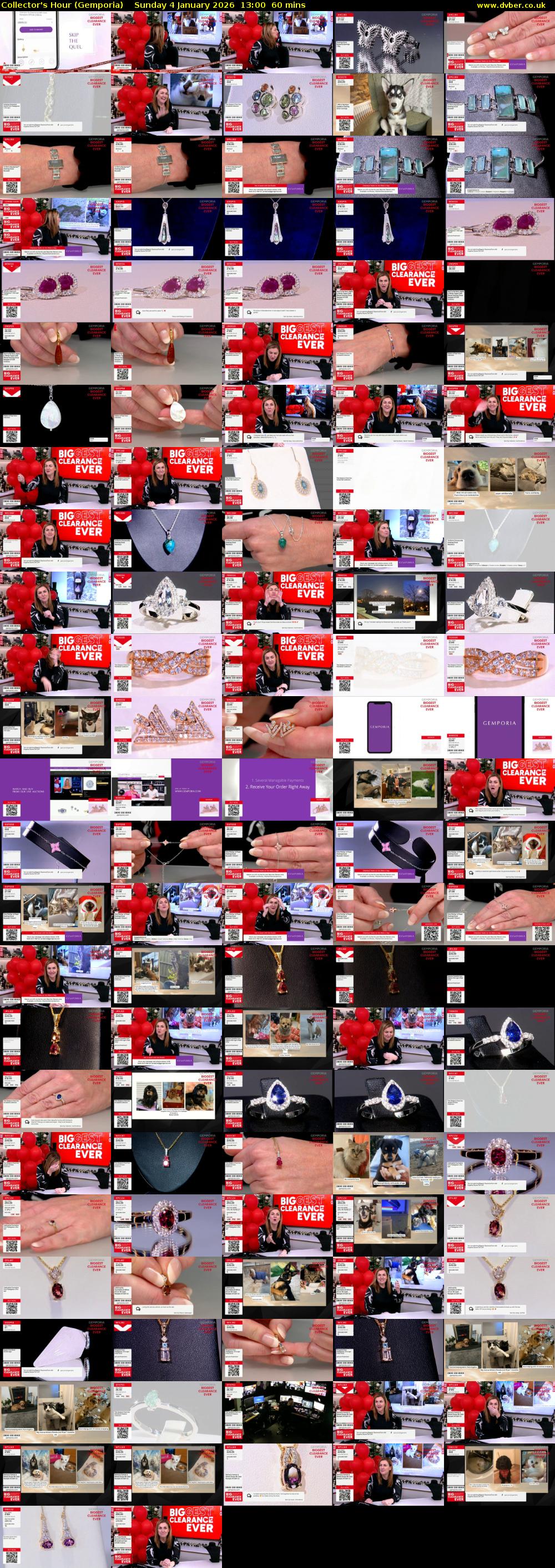 Collector's Hour (Gemporia) Sunday 4 January 2026 13:00 - 14:00