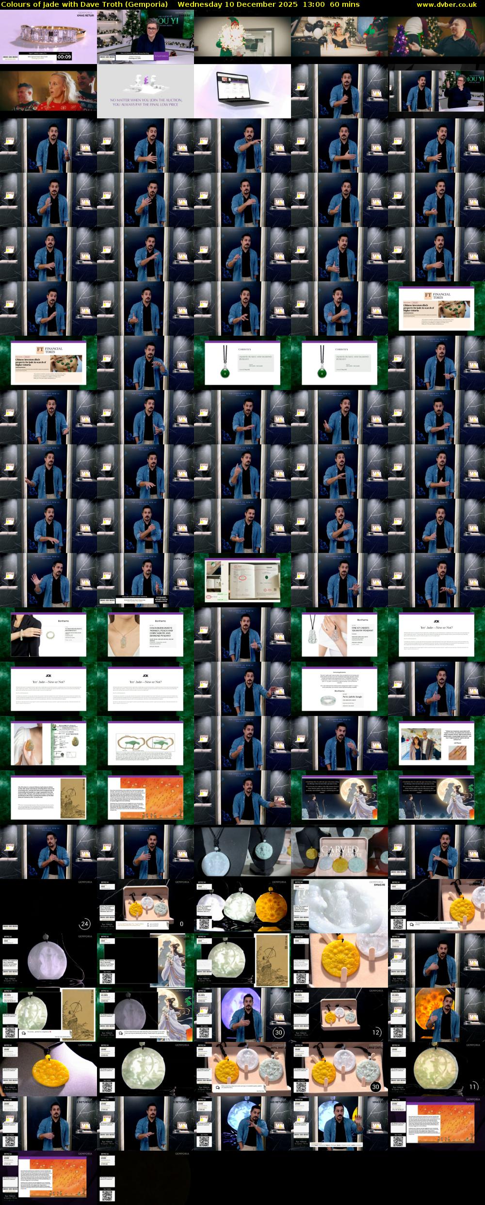 Colours of Jade with Dave Troth (Gemporia) Wednesday 10 December 2025 13:00 - 14:00