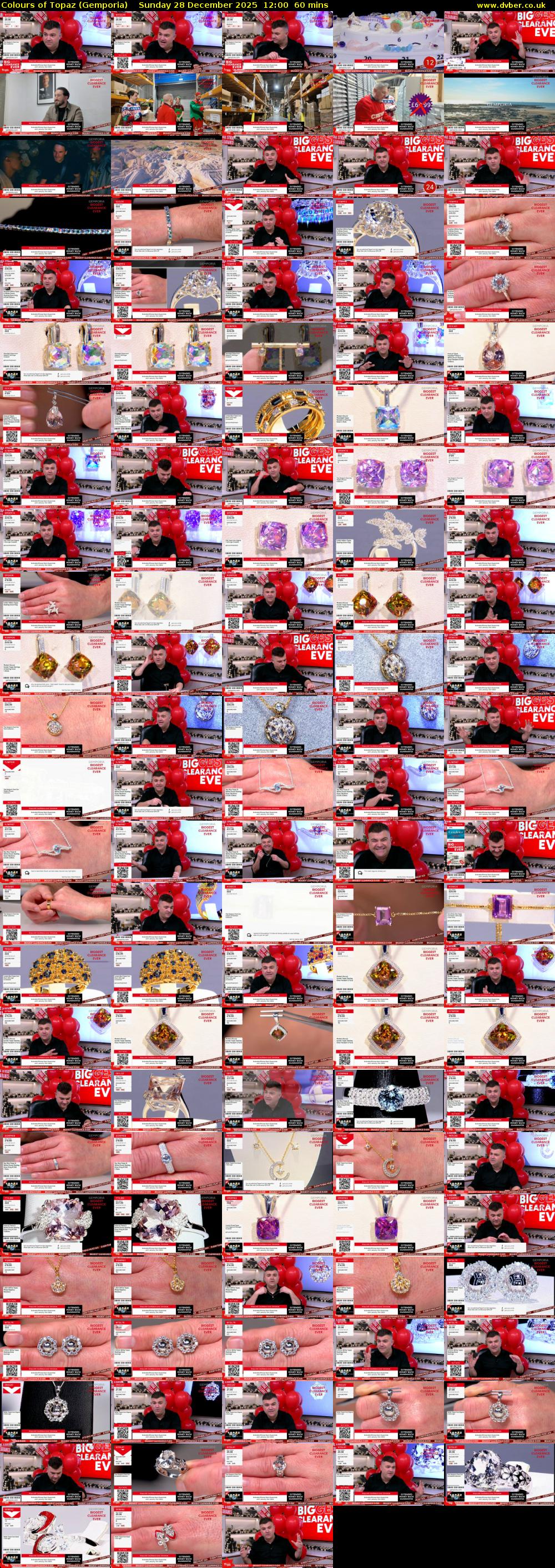 Colours of Topaz (Gemporia) Sunday 28 December 2025 12:00 - 13:00