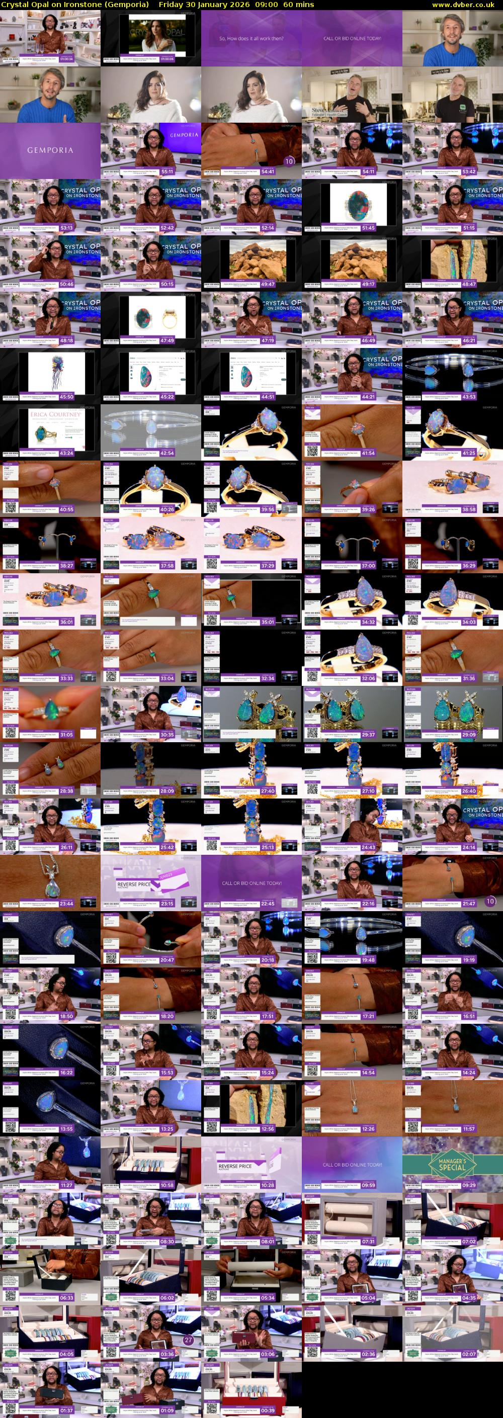 Crystal Opal on Ironstone (Gemporia) Friday 30 January 2026 09:00 - 10:00