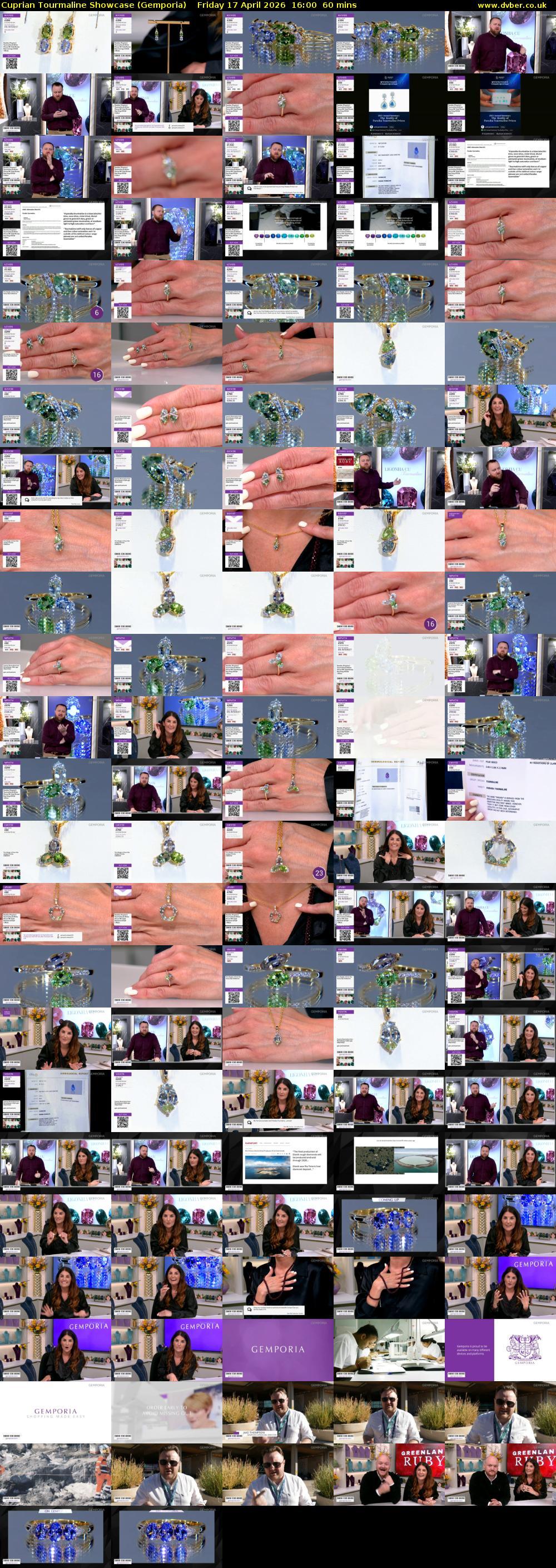 Cuprian Tourmaline Showcase (Gemporia) Friday 17 April 2026 16:00 - 17:00