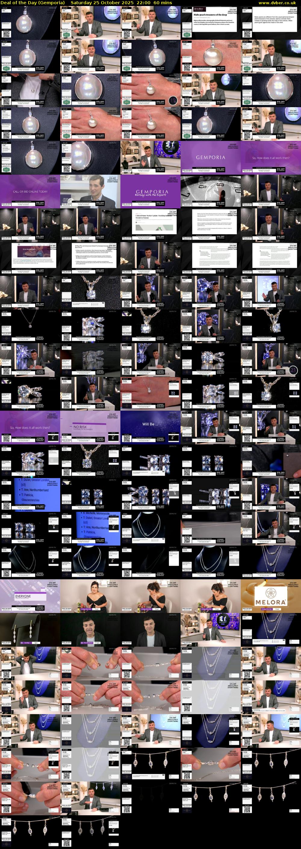 Deal of the Day (Gemporia) Saturday 25 October 2025 22:00 - 23:00