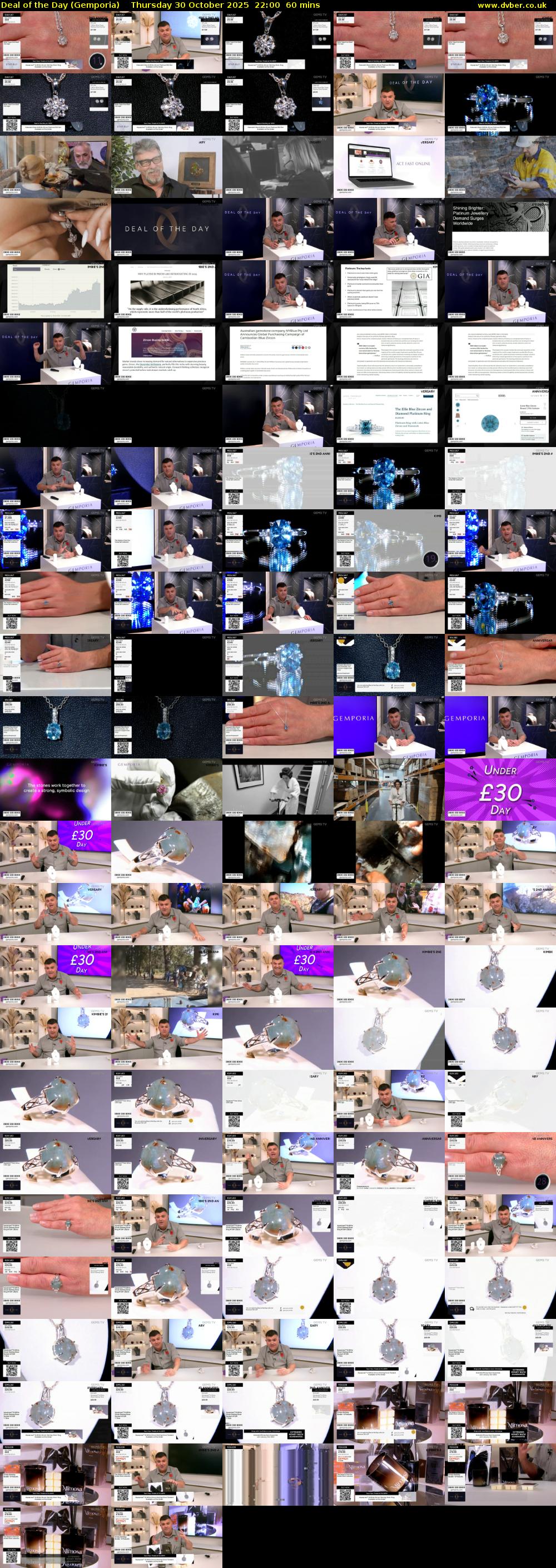 Deal of the Day (Gemporia) Thursday 30 October 2025 22:00 - 23:00