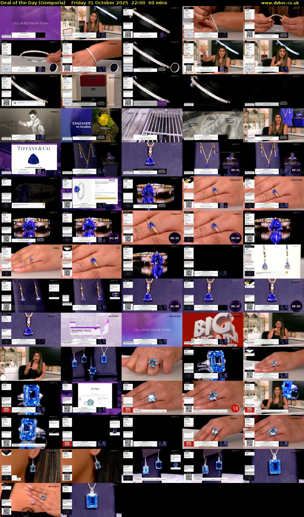 Deal of the Day (Gemporia) Friday 31 October 2025 22:00 - 23:00