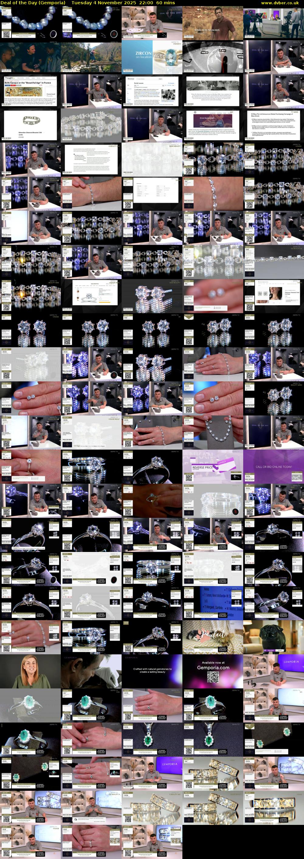 Deal of the Day (Gemporia) Tuesday 4 November 2025 22:00 - 23:00