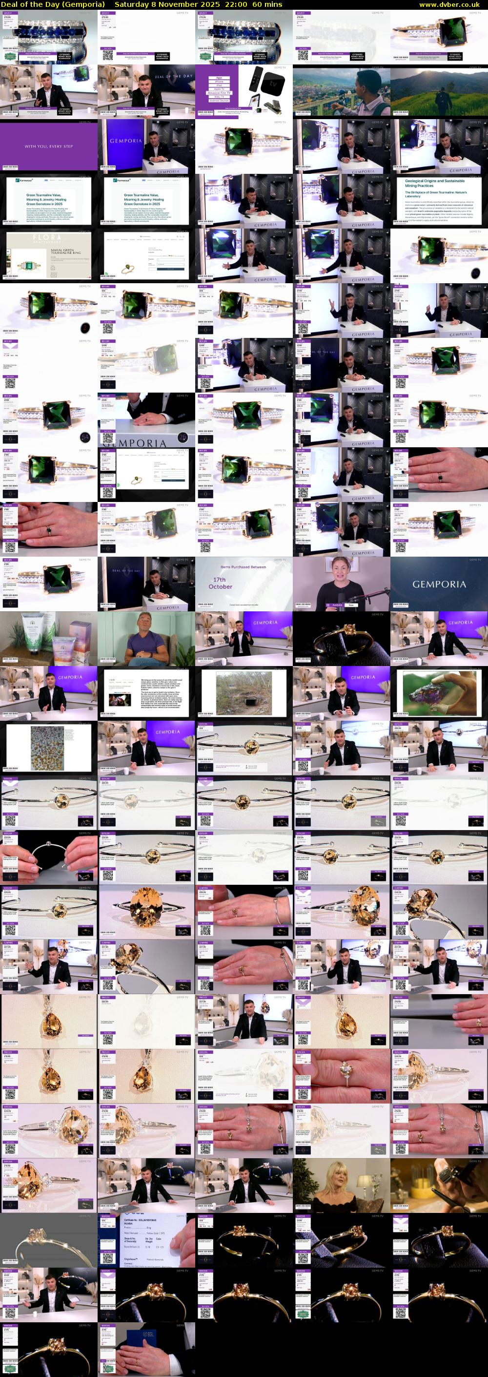 Deal of the Day (Gemporia) Saturday 8 November 2025 22:00 - 23:00