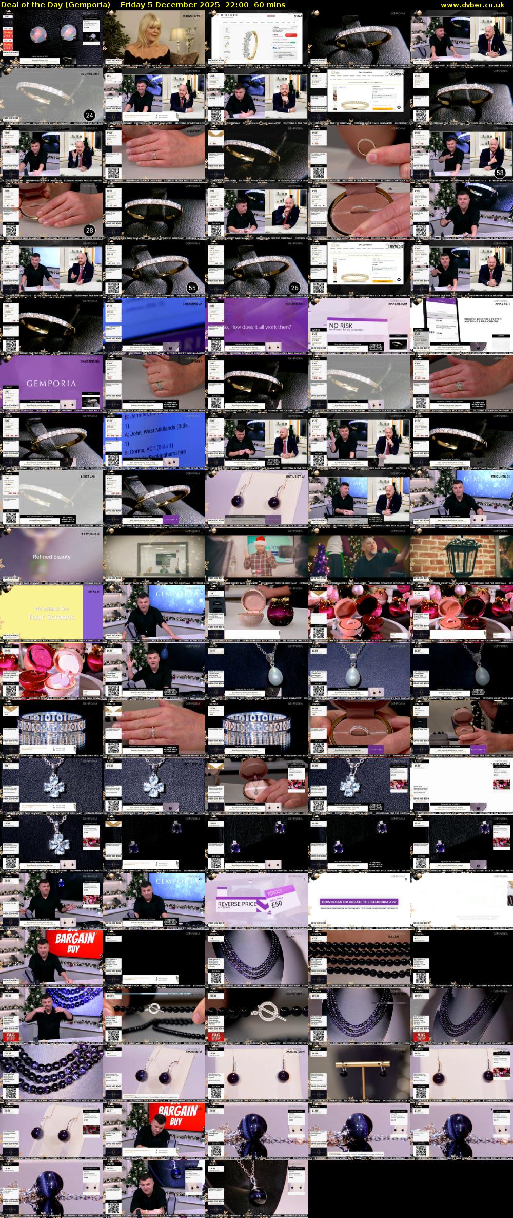 Deal of the Day (Gemporia) Friday 5 December 2025 22:00 - 23:00