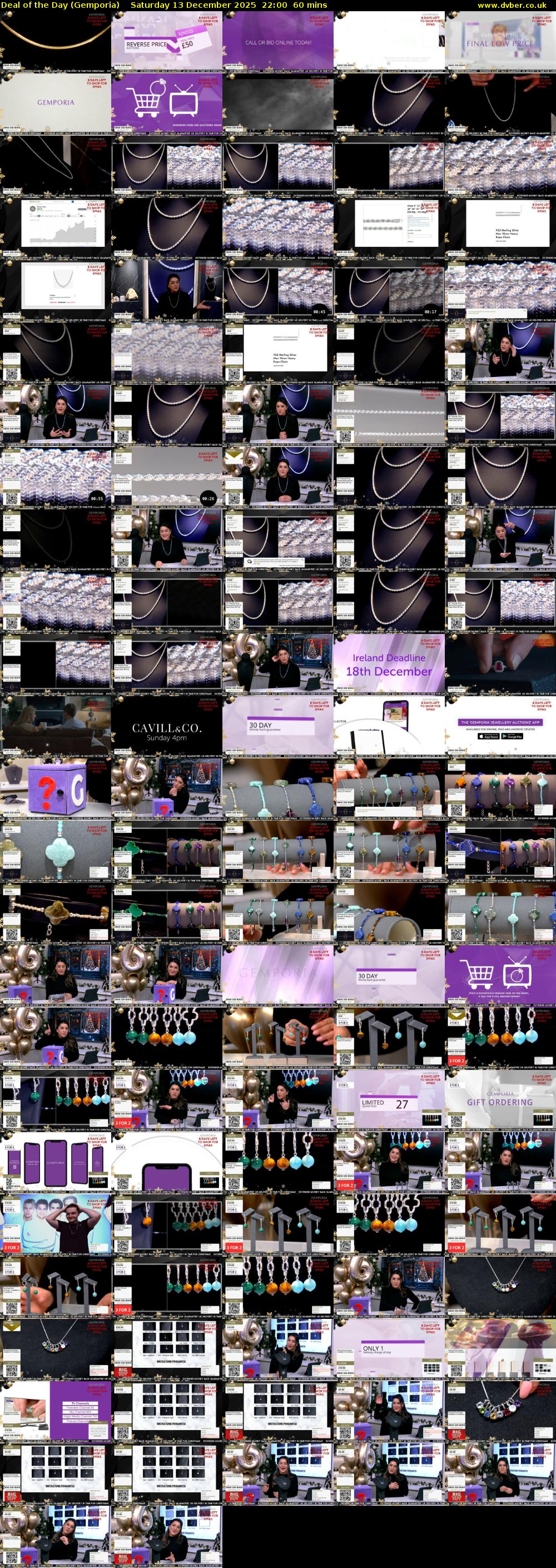 Deal of the Day (Gemporia) Saturday 13 December 2025 22:00 - 23:00