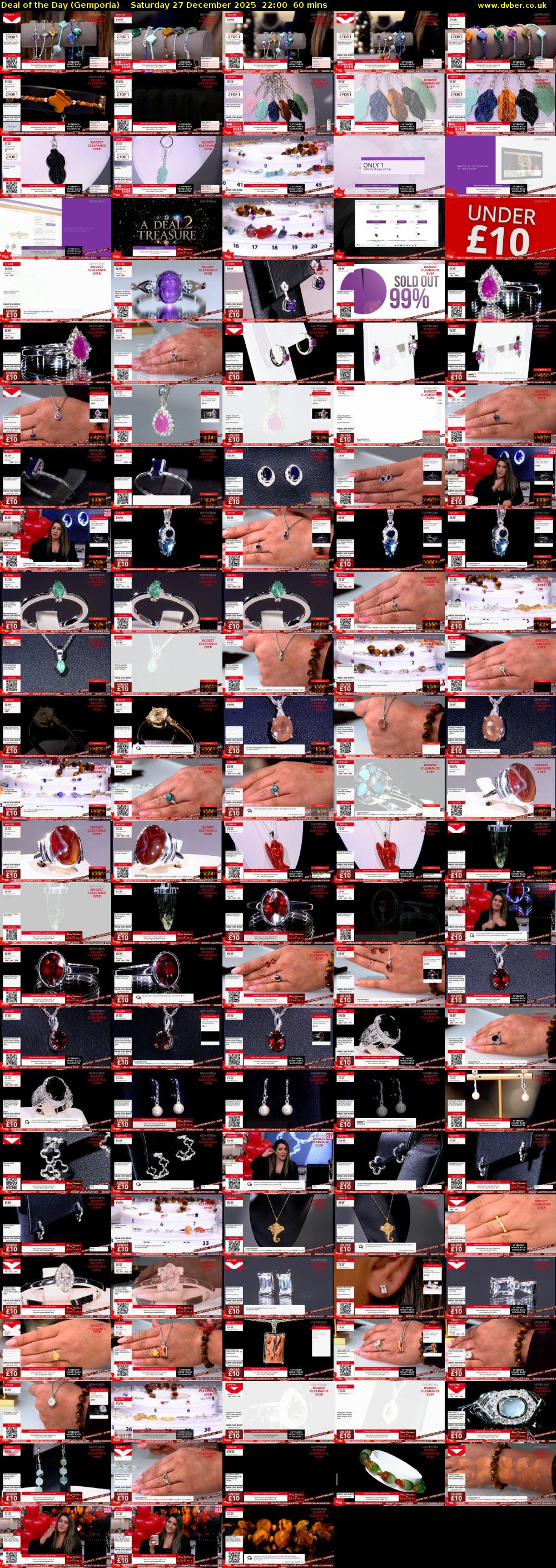 Deal of the Day (Gemporia) Saturday 27 December 2025 22:00 - 23:00