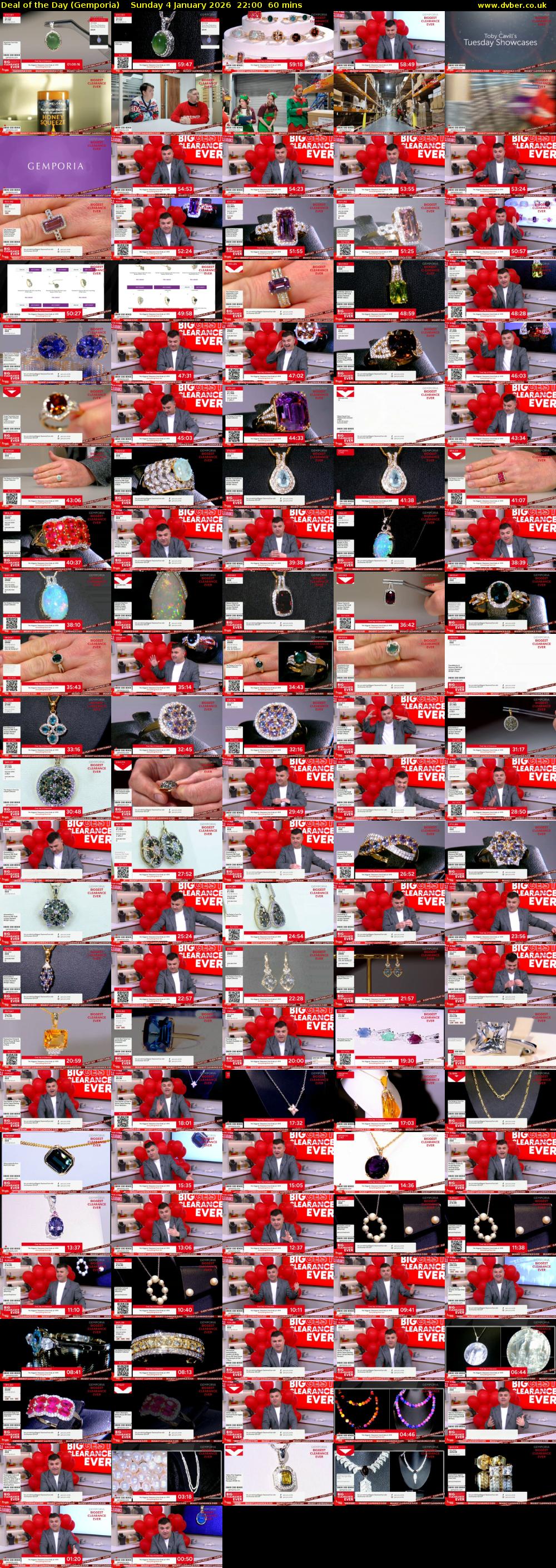 Deal of the Day (Gemporia) Sunday 4 January 2026 22:00 - 23:00