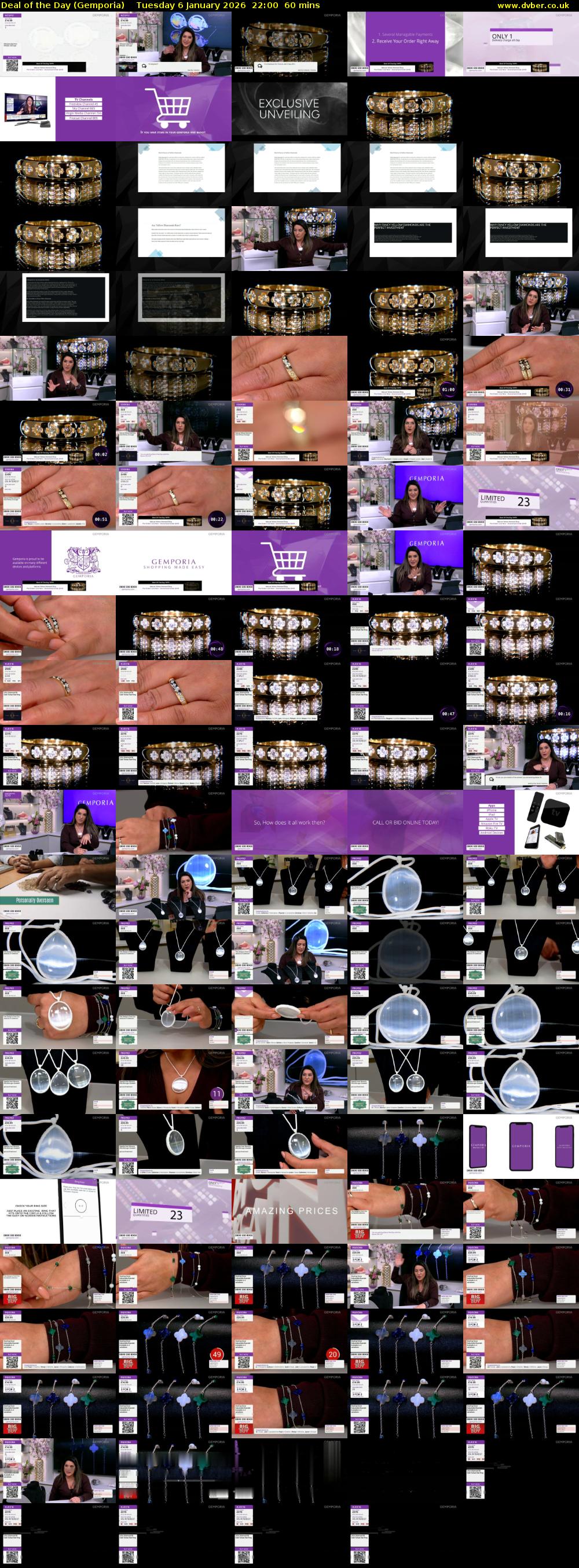 Deal of the Day (Gemporia) Tuesday 6 January 2026 22:00 - 23:00