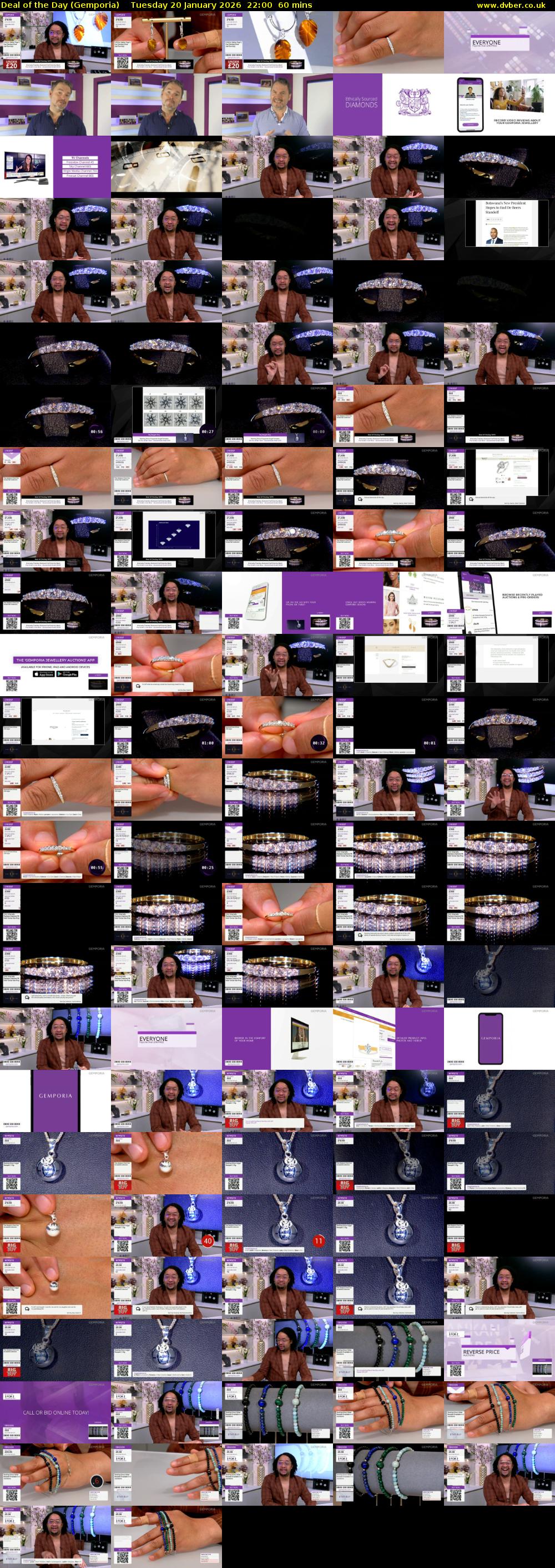 Deal of the Day (Gemporia) Tuesday 20 January 2026 22:00 - 23:00