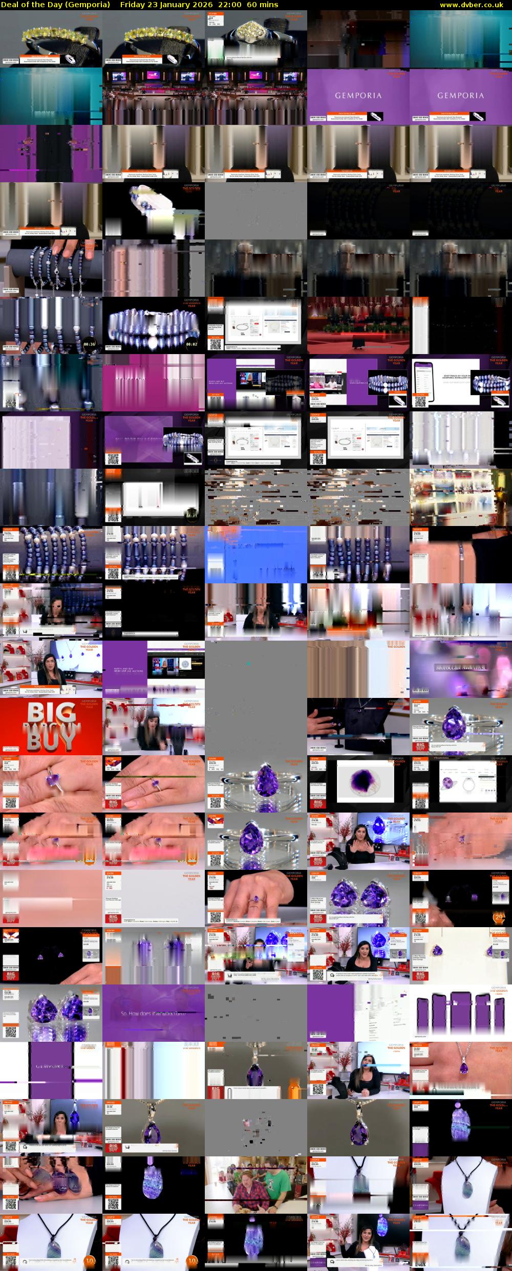 Deal of the Day (Gemporia) Friday 23 January 2026 22:00 - 23:00