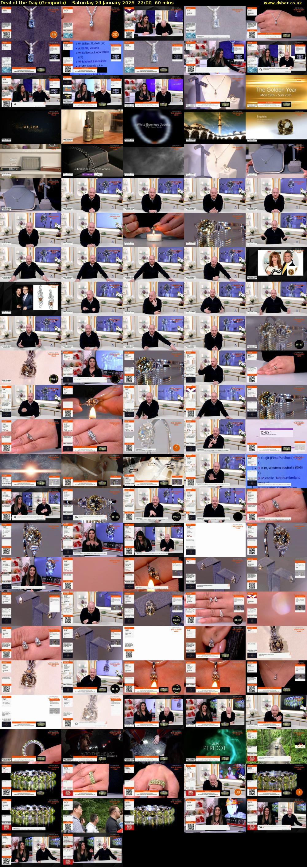 Deal of the Day (Gemporia) Saturday 24 January 2026 22:00 - 23:00