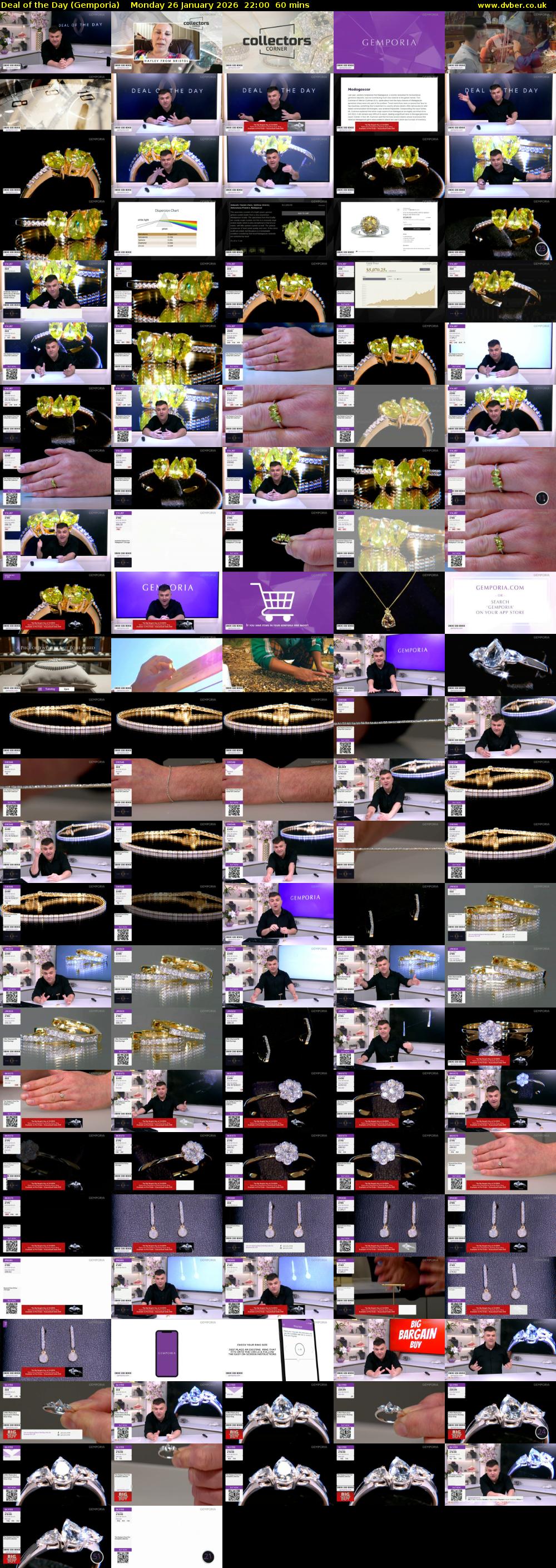 Deal of the Day (Gemporia) Monday 26 January 2026 22:00 - 23:00