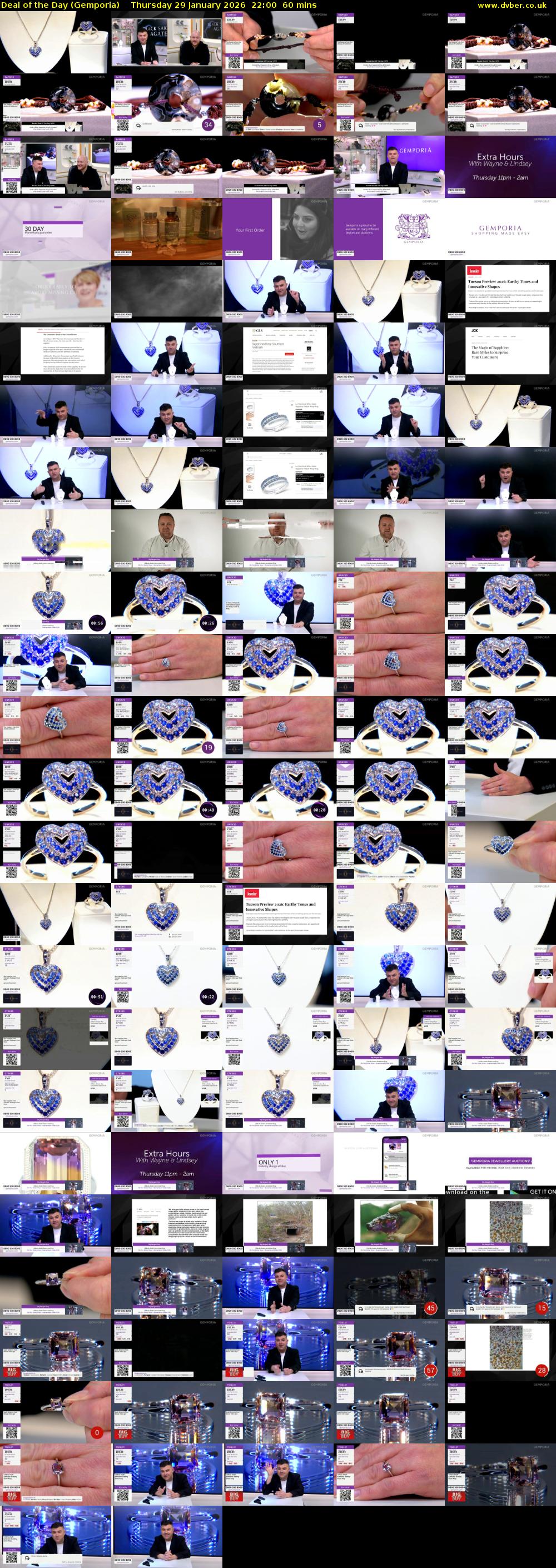 Deal of the Day (Gemporia) Thursday 29 January 2026 22:00 - 23:00