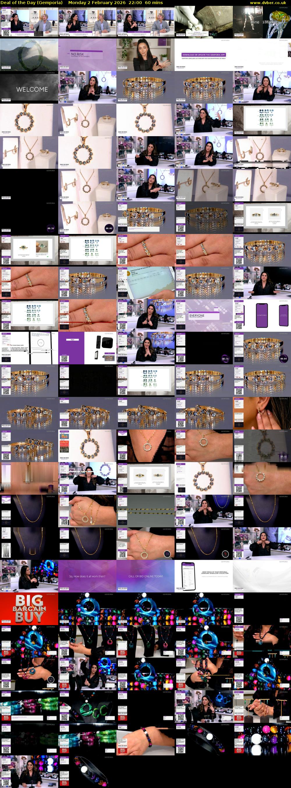 Deal of the Day (Gemporia) Monday 2 February 2026 22:00 - 23:00