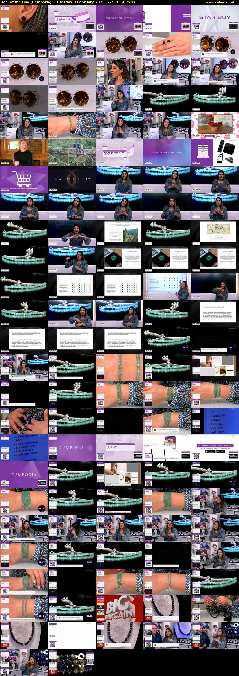 Deal of the Day (Gemporia) Tuesday 3 February 2026 22:00 - 23:00