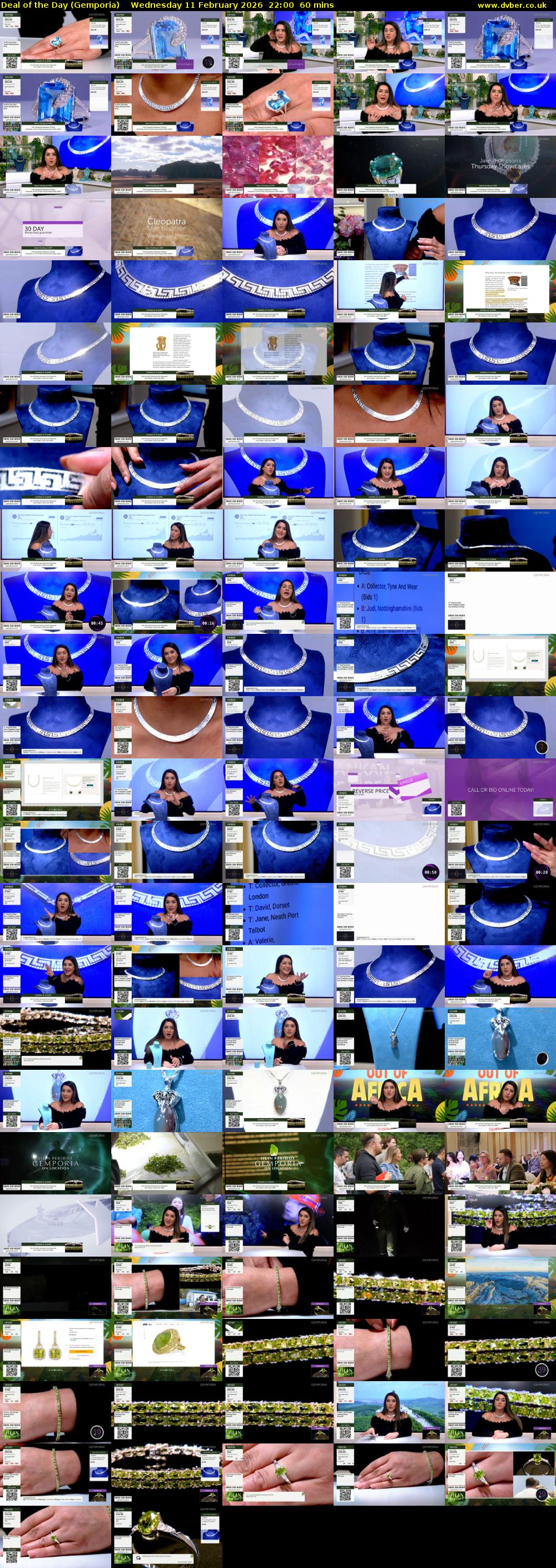 Deal of the Day (Gemporia) Wednesday 11 February 2026 22:00 - 23:00